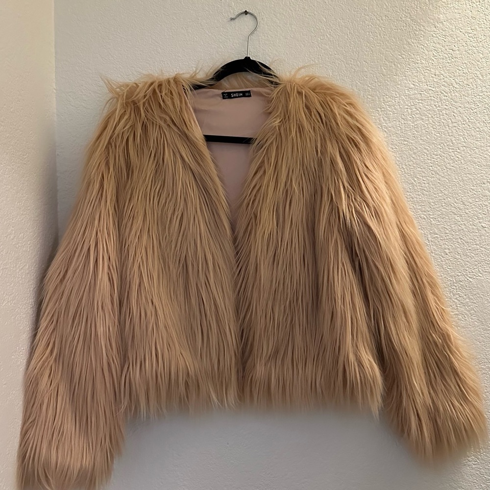 Pink fur Jacket
